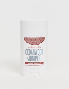 Натуральный дезодорант с экстрактом кедрового дерева и можжевельника Schmidts - Бесцветный Schmidts
