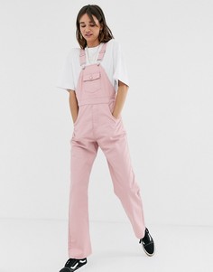 Розовый джинсовый комбинезон M.C. Overalls - Розовый