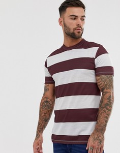 Футболка в полоску ASOS DESIGN - Белый