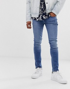 Супероблегающие джинсы с заниженной талией Levis 519 - cedar light mid overt - Синий