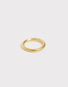 Золотистое кольцо для носа DesignB - Золотой