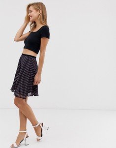 Мини-юбка с цветочным принтом Glamorous - Мульти