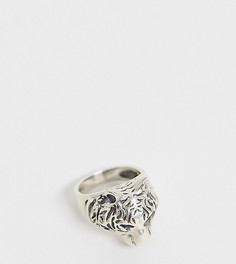 Серебряное кольцо с отделкой в виде тигра Serge DeNimes - Серебряный