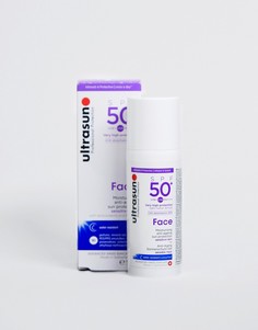 Средство для защиты ультрачувствительной кожи лица от солнца Ultrasun SPF 50+ - 50 мл - Бесцветный