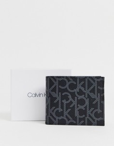Кожаный бумажник Calvin Klein CK - Черный