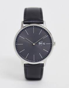 Часы с кожаным ремешком Lacoste Moon - Черный