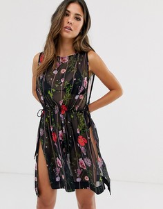 Накидка Ted Baker mollii hedgerow tabbard - Синий