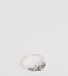 Серебряное кольцо с отделкой в виде скорпиона DesignB - Серебряный