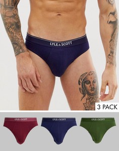 Набор из 3 боксеров-брифов Lyle & Scott - Мульти