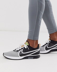 Черные кроссовки Nike Running Air Zoom strike 2 - Черный