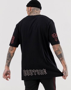 Oversize-футболка Couture Club - Черный