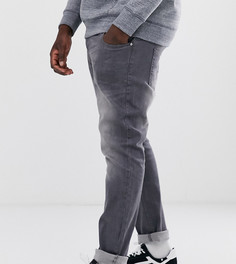 Серые выбеленные джинсы слим Jacamo - Серый