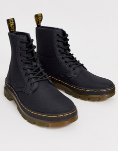 Черные ботильоны Dr Martens - Combs - Черный