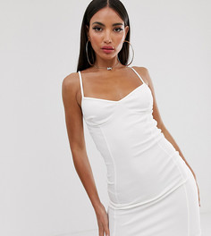 Белое платье на бретелях Fashionkilla Tall going out - Белый
