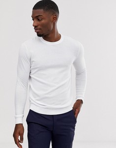 Белый хлопковый джемпер ASOS DESIGN - Белый