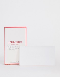 Матирующие салфетки (100 шт.) Shiseido - Бесцветный
