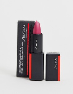Губная помада с пудровым эффектом Shiseido ModernMatte (Selfie 518 - Розовый