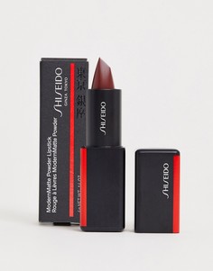 Матовая губная помада с пудровым эффектом Shiseido - ModernMatte (Velvet Rope 522 - Розовый