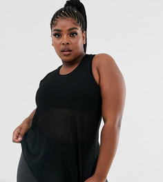 Майка-борцовка ASOS 4505 Curve - Черный