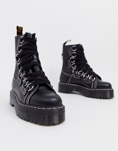 Черные ботинки Dr Martens Jadon xl - Черный