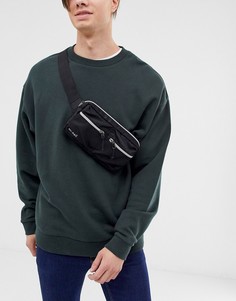Черная сумка на пояс в стиле милитари Mi-Pac, 1,7 л - Черный