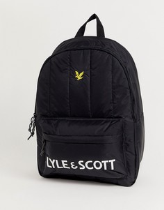 Черный рюкзак с логотипом Lyle & Scott - Черный