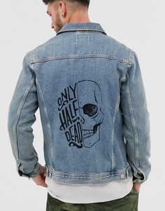 Синяя джинсовая куртка Jack & Jones Originals - Синий