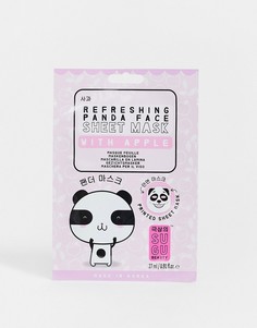 Маска-салфетка для лица с принтом панды SUGU - Мульти