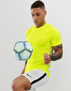 Желтая футболка Nike Football academy - Серый