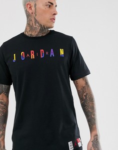 Черная футболка с логотипом Jordan AT8942-010 - Черный