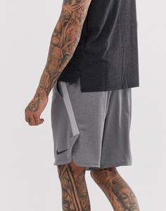 Серые шорты Nike Training 9 дюймов - Серый