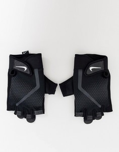Черные мужские спортивные перчатки Nike Training - Черный