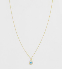 Ожерелье из позолоченного серебра с подвеской Kingsley Ryan - Золотой