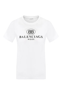 Хлопковая футболка Balenciaga