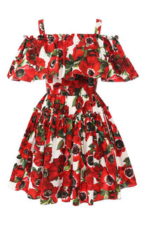 Хлопковое платье Dolce & Gabbana