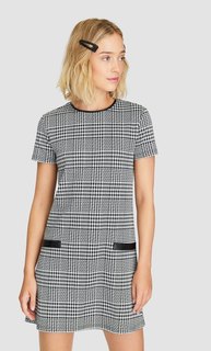 Платье из жаккардовой ткани Stradivarius