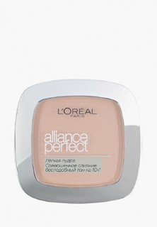 Пудра компактная LOreal Paris L'Oreal с атласным финишем, минеральная