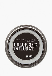 Тени для век Maybelline New York Color Tattoo 24 часа, оттенок 60, Бессменный черный, 4 мл