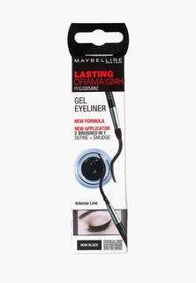 Карандаш для глаз Maybelline New York "Lasting Drama", Гель-лайнер ,стойкий, черный, 3 г