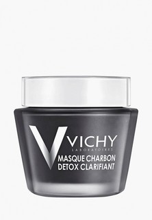 Маска для лица Vichy Mineral Masks с древесным углем, 75 мл + шпатель
