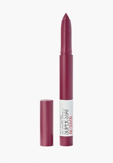 Помада Maybelline New York Superstay Ink Crayon, оттенок 60, фиолетовый, Будь смелой, 1.5 гр