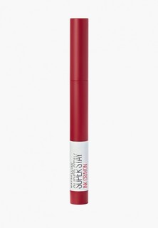 Помада Maybelline New York Superstay Ink Crayon, оттенок 50, красный, Владей своей империей, 1.5 гр