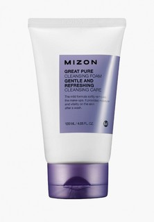 Пенка для умывания Mizon GREAT PURE CLEANSING FOAM Очищающая 120мл