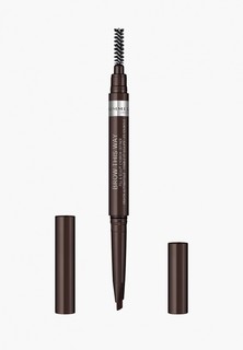 Карандаш для бровей Rimmel Brow This Way, 2 Medium Brown, 0,25 гр