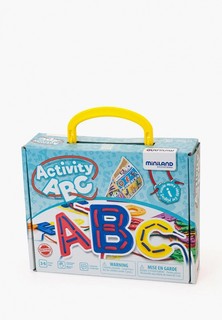 Набор игровой Miniland шнуровка Буквы Activity ABC