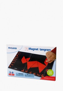 Набор игровой Miniland Головоломка Танграм Магнитный
