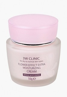 Крем для лица 3w Clinic Flower Effect экстра-увлажнение, 50 гр