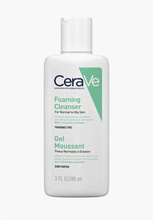 Гель для лица CeraVe Очищающий для нормальной и жирной кожи лица и тела, 88 мл