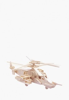 Конструктор Мир деревянных игрушек Черная Акула Ка-50