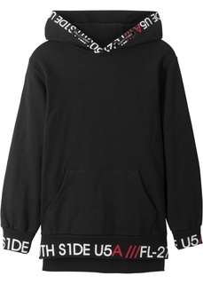 Кофты и толстовки Свитшот удлиненный с капюшоном Bonprix